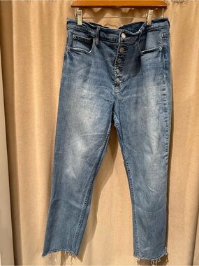 GAP Denim Mid-Blue Jeans with Branded Tag